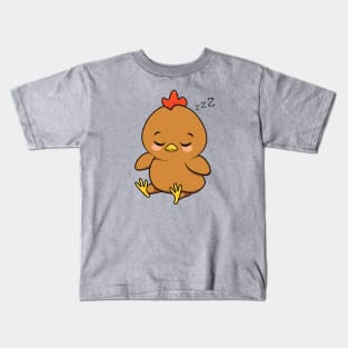 Brown Chicken Kids T-Shirt